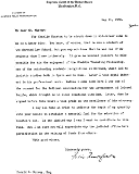 Murray letter to Justice Frankfurter