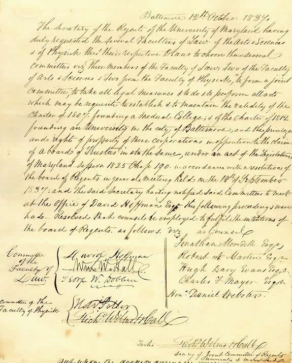 1839 Letter
